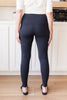Living in Style High Waist Leggings in Charcoal