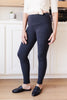 Living in Style High Waist Leggings in Charcoal