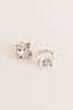 Crystal Studs in White