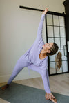 Lounging In Color Joggers In Lavender