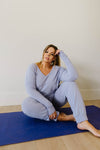 Lounging In Color Joggers In Lavender