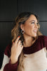 Love Me With Diamonds Heart Hoops