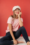 Lover Graphic Tee in Rose