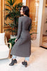 Lucky Break Cardigan in Charcoal