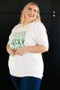 Lucky On Repeat Graphic Tee