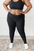 Lucy Lounging Leggings in Black