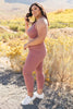 Lucy Lounging Leggings in Mauve