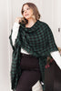 Lumber Jill Wrap in Black/Green
