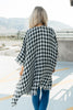Lumber Jill Wrap in Black/White