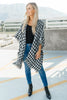 Lumber Jill Wrap in Black/White