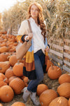 Many Colors Striped Cardigan