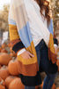 Many Colors Striped Cardigan