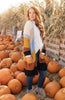 Many Colors Striped Cardigan