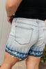 Melted Blues Denim Shorts