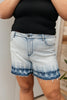Melted Blues Denim Shorts