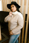 Mess With Your Mind Sweater in Mocha