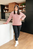Mess With Your Mind Sweater in Wine