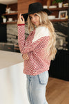 Mess With Your Mind Sweater in Wine