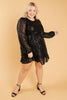 Mia Sequin Dress in Black