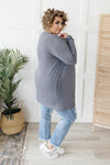 Million Dollar Charcoal Cardigan
