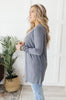 Million Dollar Charcoal Cardigan