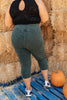 Mineral Wash Minimalist Pants in Hunter Green