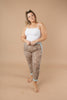 Mint Leopard Joggers