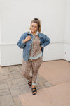 Mint Leopard Hoodie