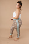 Mint Leopard Joggers