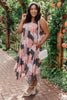 Mix and Patch Dress in Pink