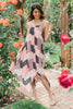 Mix and Patch Dress in Pink