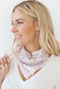 Moon & Star Print Scarf Pink