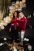 Crushing It Cold Shoulder Blouse In Ruby