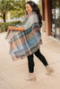 Nacho Basic Poncho in Light Gray