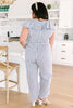 Nautical & Nice Striped Jumpsuit