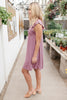 No Worries Dress in Lilac
