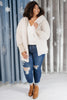 Overly Cozy Cardigan in Ivory