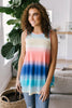 Pastel Gradient Stripes in Blue & Coral