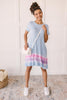 Parallel Lines Tie Dye Dress