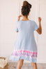 Parallel Lines Tie Dye Dress