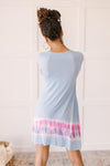 Parallel Lines Tie Dye Dress