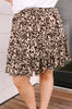 Playful Animal Mini Skirt