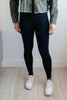 Pockets On The Side Leggings in Black