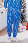 Polka Dot Joy Bottoms in Royal