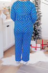 Polka Dot Joy Bottoms in Royal