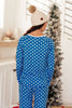 Polka Dot Joy Top in Royal