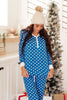 Polka Dot Joy Top in Royal