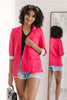Pop of Polka Pink Blazer