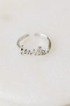 Positivity Shines Ring in Silver