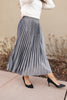 Pretty Pleats Platinum Skirt